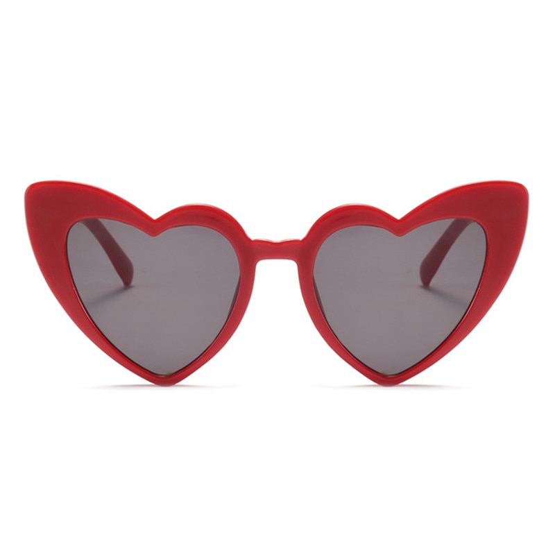 ZXWLYXGX 2018 Nowych Moda Love Heart Okulary Kobiety śliczne sexy retro Cat Eye Vintage tanie Okulary czerwone kobiet