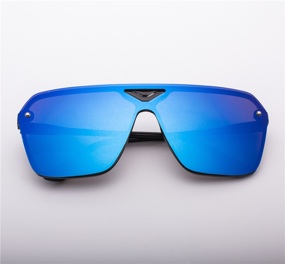 2020 nowe gogle plastikowe męskie jazdy sportowe mężczyźni olśniewające okulary mężczyźni marka projektant Trendy Retro okulary óculos de sol