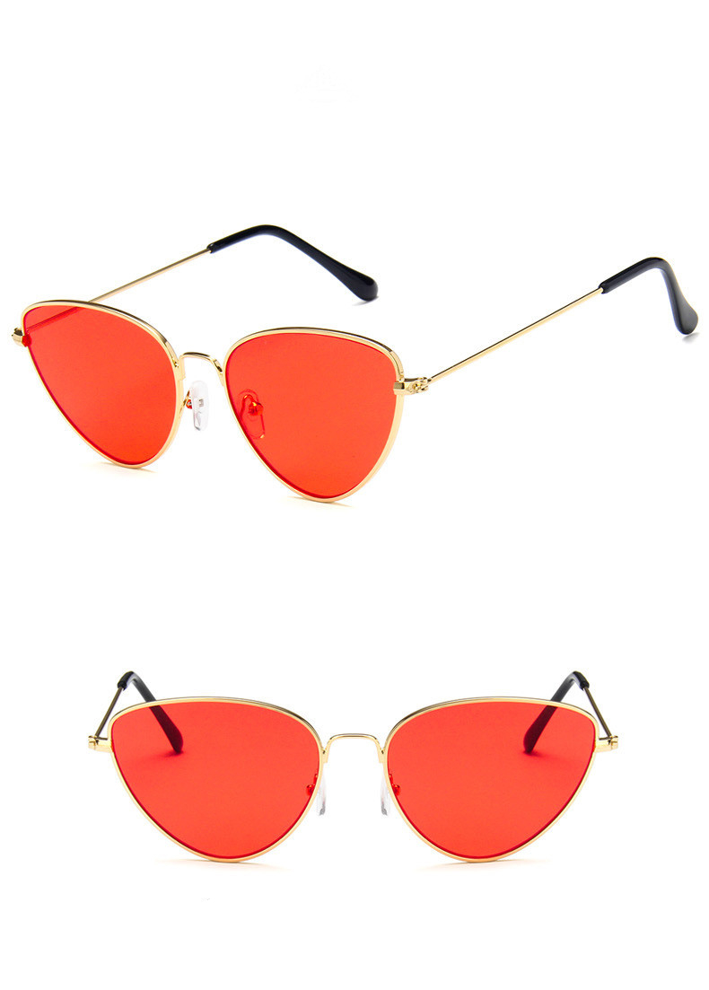 COOYOUNG moda kobiety kocie oko markowe okulary przeciwsłoneczne projektant Retro metalowa powłoka lustrzane okulary przeciwłoneczne gogle UV400 okulary