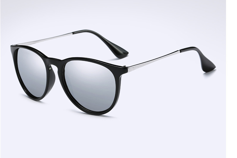 2020 brązowy marka projektant spolaryzowane okulary damskie Retro Vintage okulary przeciwsłoneczne cat eye kobieta moda okulary lustrzane 4171