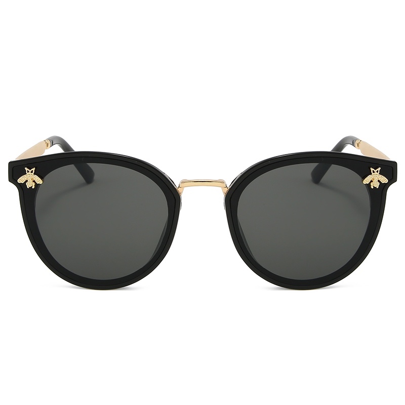 2020 luksusowe bee okulary mężczyźni plac marka projekt óculos Retro mężczyzna żelaza kobiet