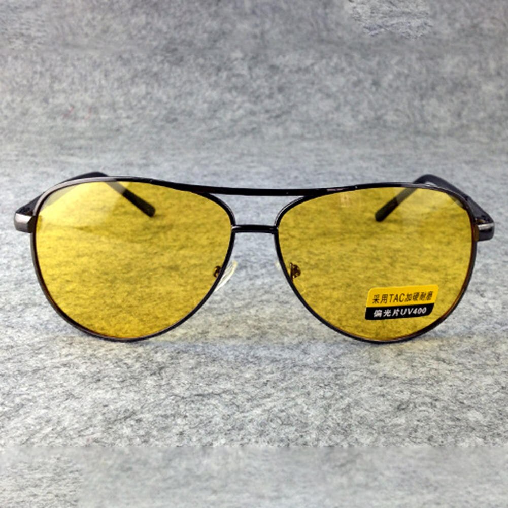 2020 WF gorąca sprzedaż okulary UV400 nowy żółty spolaryzowane okulary mężczyźni kobiety gogle noktowizyjne okulary do jazdy kierowcy