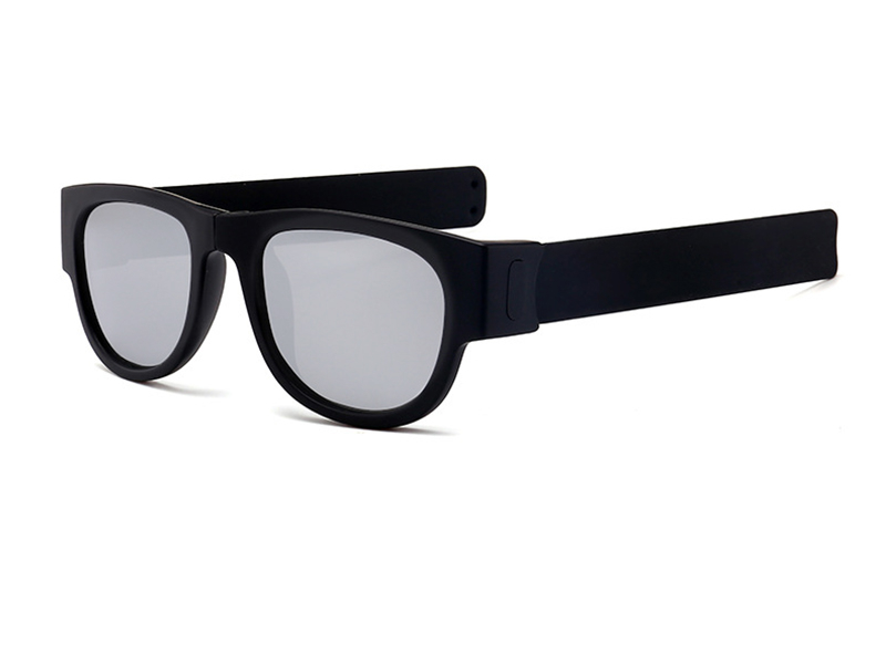 KDEAM 2020 nowe koło okrągłe okulary spolaryzowane dla mężczyzn i kobiet na zewnątrz krotnie przenośne z przypadku anty UV400Rays CE