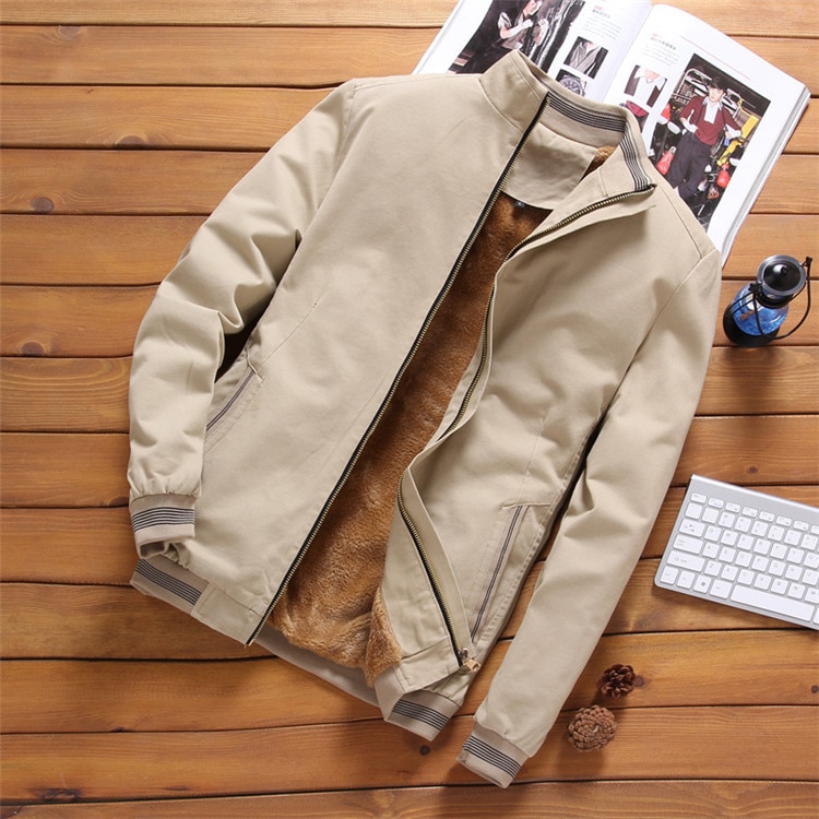 Mountainskin kurtki z polaru męskie Pilot Bomber Jacket ciepłe męskie moda Baseball bluzy hip-hopowe Slim dopasowany płaszcz odzież marki SA690