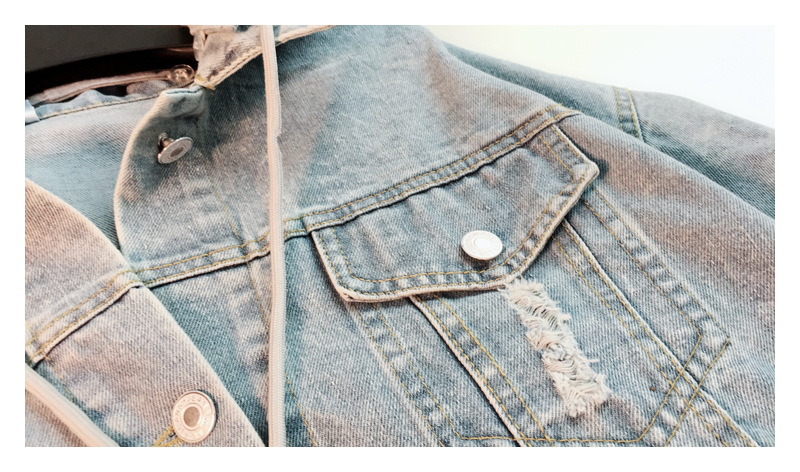 Mozuleva dżinsowy płaszcz damski wiosenny i jesienny nowy koreański styl luźny krój Plus rozmiar z kapturem uniwersalne bluzki dżinsowy płaszcz i kurtka damska