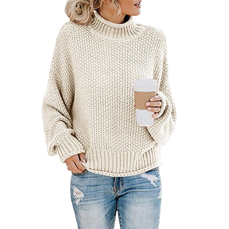 LOGAMI kobiety swetry i pulowery z długim rękawem z dzianiny luźne swetry damskie jesień sweter moda nowy