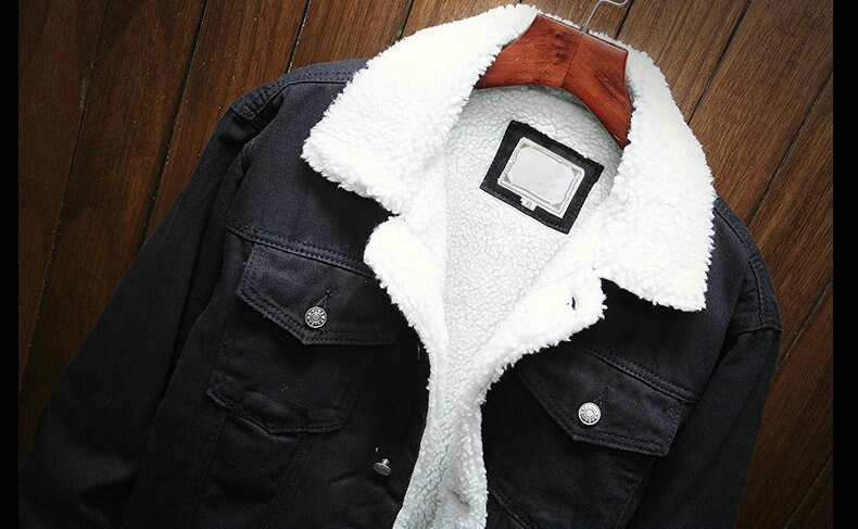 Streetwear mężczyźni kurtka i płaszcz ciepły polar kurtka dżinsowa 2020 moda zimowa męska kurtka dżinsowa znosić mężczyzna Plus rozmiar