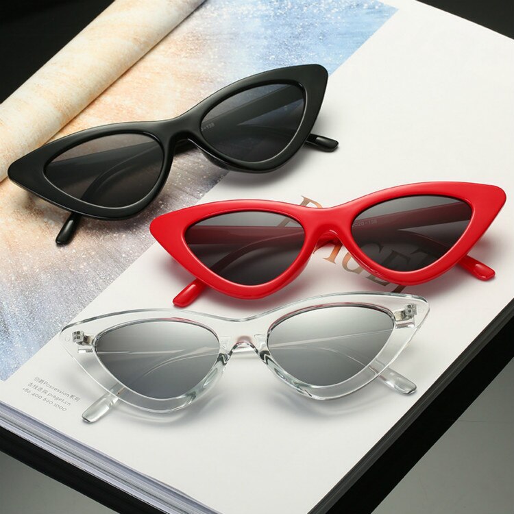 Vintage Cateye okulary przeciwsłoneczne 2020 kobiet Sexy Retro małe okulary przeciwsłoneczne kocie oczy marki designerskie okulary dla kobiet Oculos De Sol