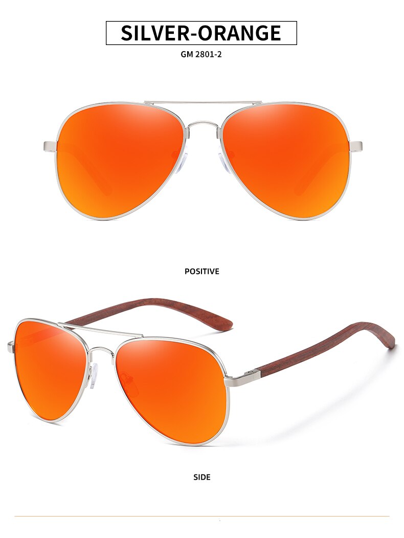 GM marka projektant okulary przeciwsłoneczne dla kobiet czerwone drewniane nogi z metalową ramą okulary mężczyźni kobiety drewniane okulary S2801