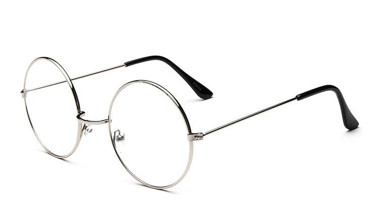 Okrągłe jasne okulary okulary dla kobiet mężczyzn Retro przezroczyste fałszywe okulary okrągłe optyczne ramki okularów do komputera WarBLade