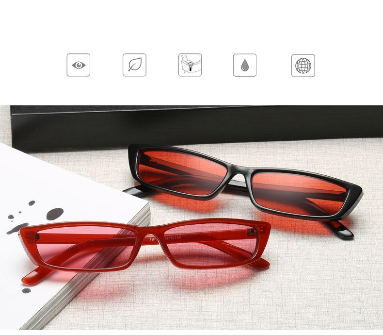 2020 Vintage okulary przeciwsłoneczne Cat Eye kobiety moda mała ramka okulary przeciwsłoneczne damskie Retro osobowość Cat okulary UV400