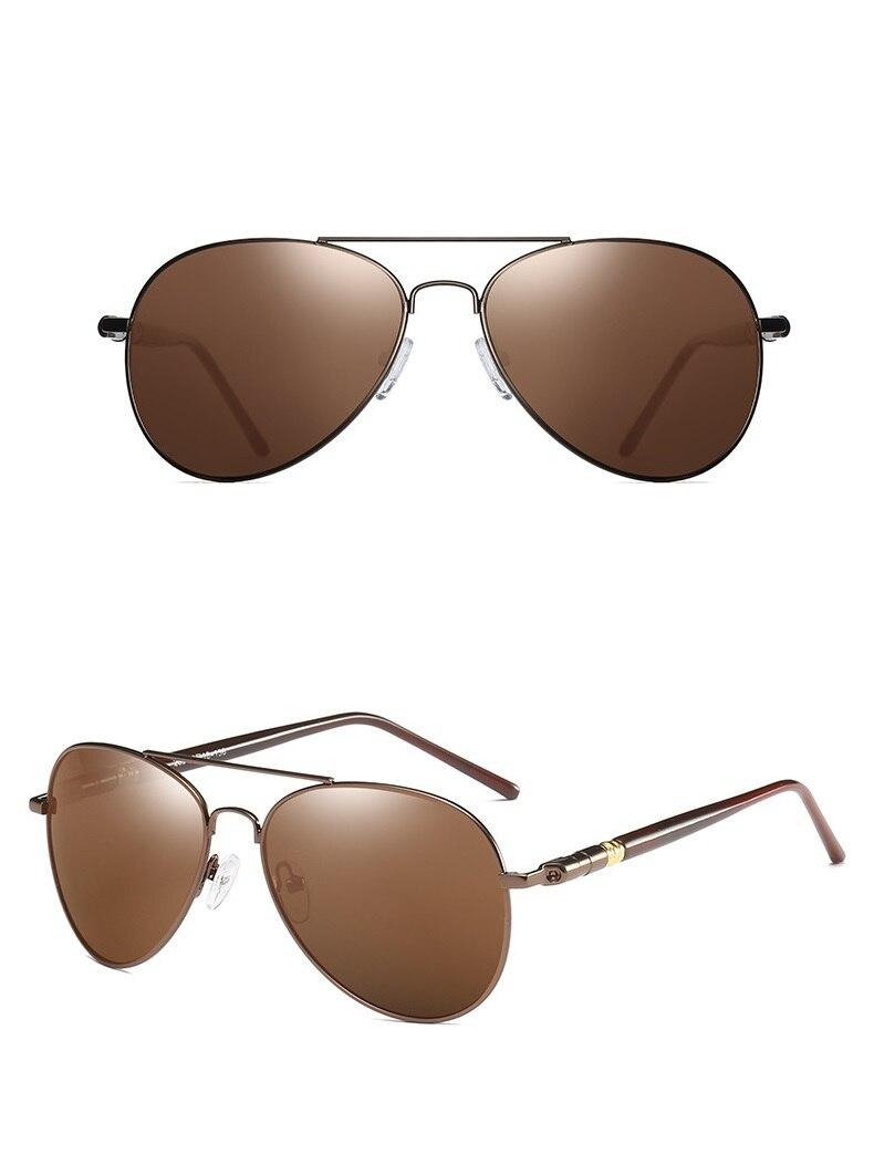Męskie spolaryzowane okulary mężczyźni kobiety jazdy Pilot Vintage okulary marka projektant męskie czarne okulary przeciwsłoneczne dla mężczyzny kobiety UV400