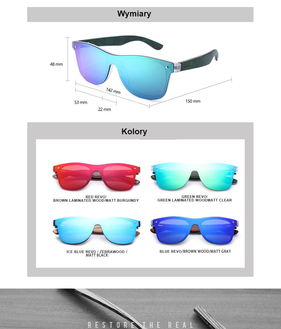 HU WOOD 2018 New Arrival kobiety plastikowe okulary przeciwsłoneczne drewniane Earpieces prostokąt odcienie UV400 obiektyw okulary dla mężczyzn GR8021