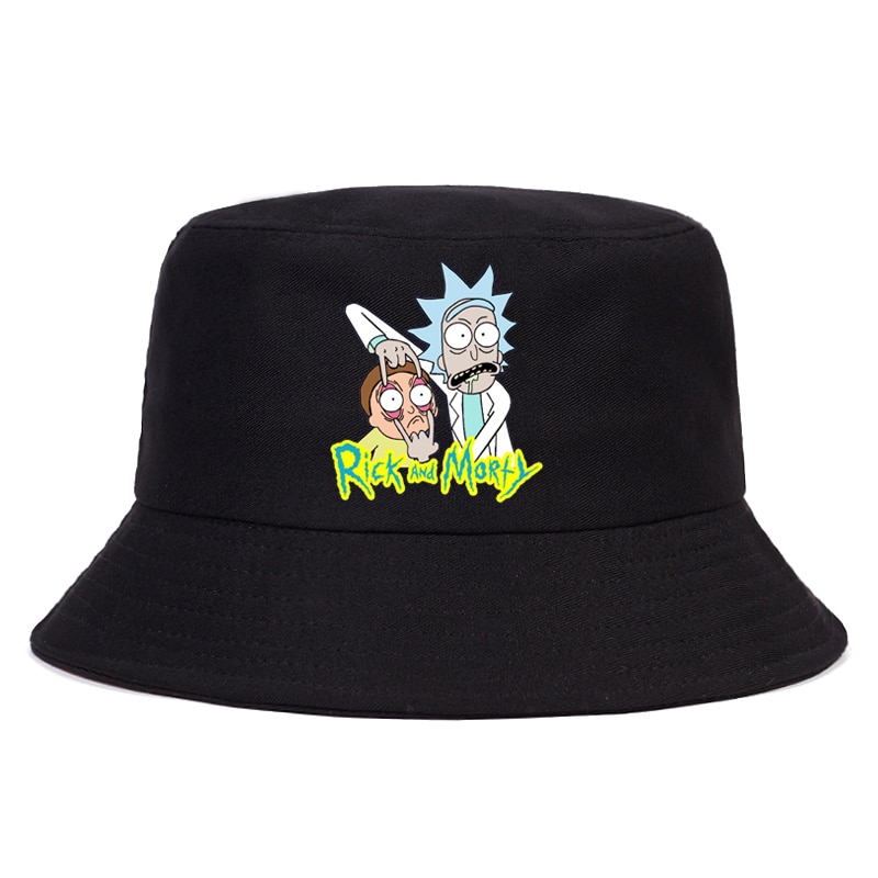 2020 nowe Anime Panama kapelusz typu Bucket mężczyźni kobiety lato śmieszne kreskówki kapelusz wędkarski bob kapelusz Hip Hop połowów kapelusz rybaka