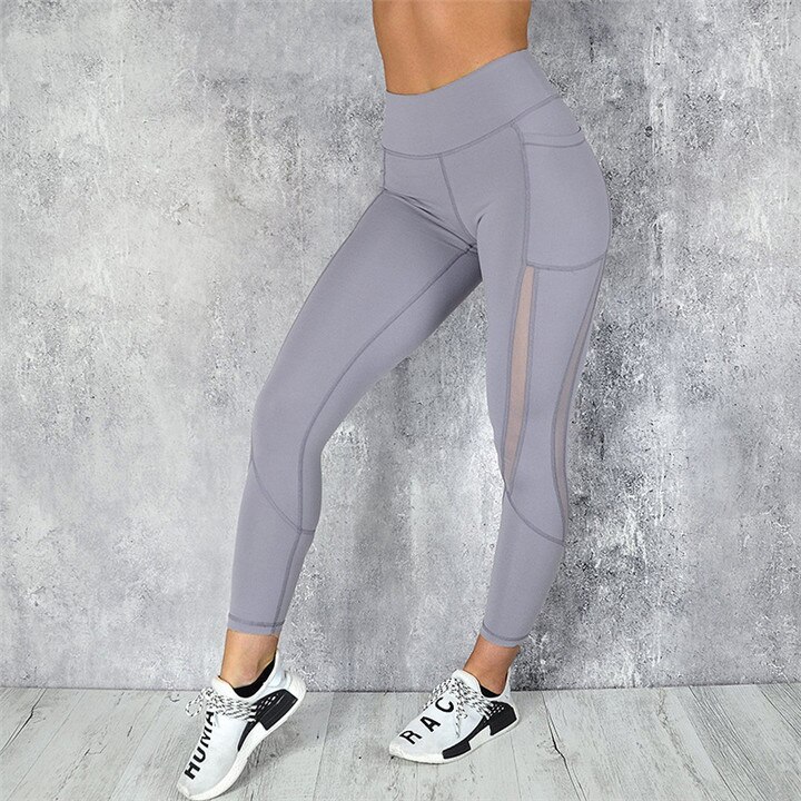 SVOKOR Fitness kobiety legginsy Push up kobiety wysokiej talii kieszeń trening legginsy 2019 moda legginsy na co dzień Mujer 3 kolor