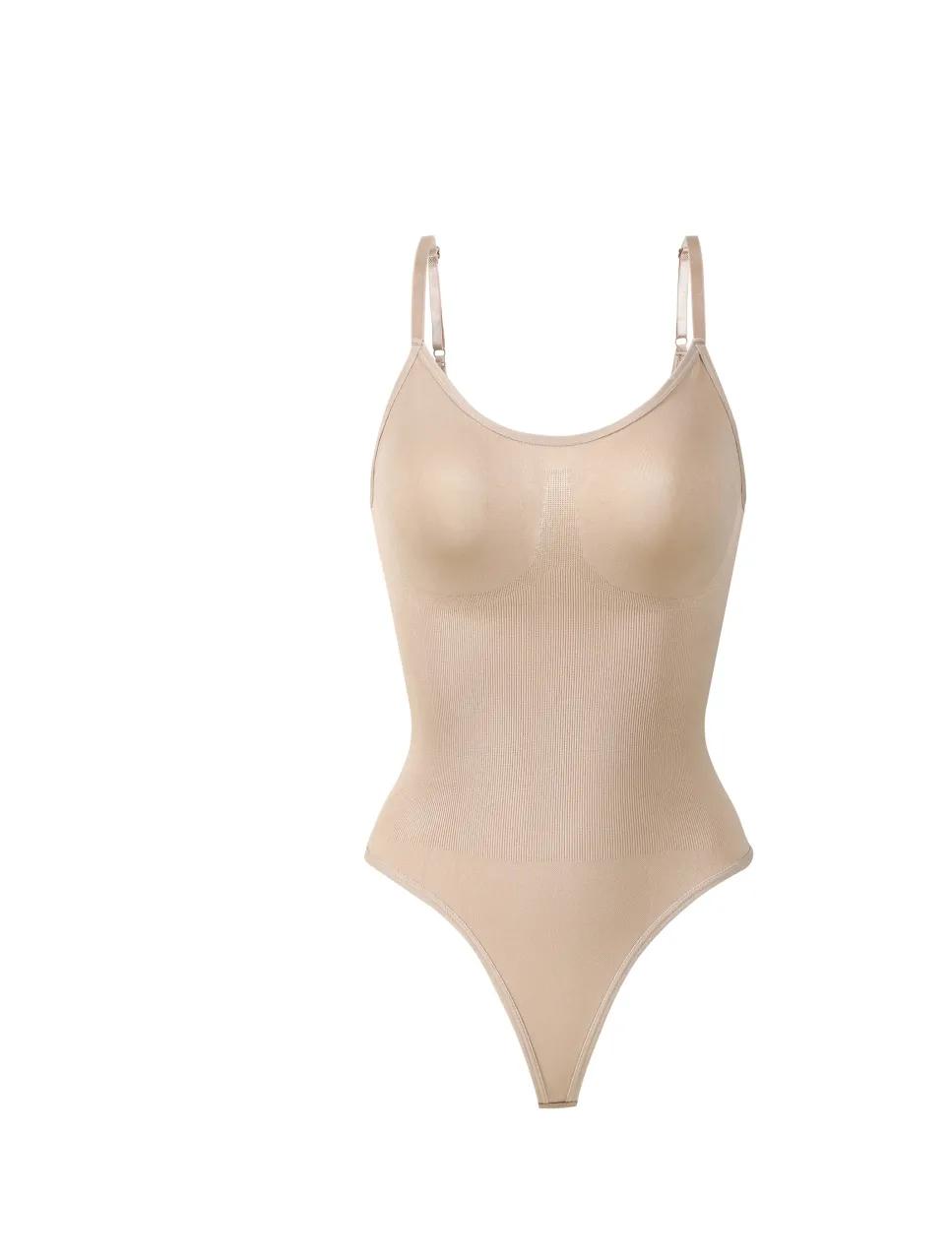 Bezszwowe Body modelujące damskie modelujące ciało na brzuch Fajas Colombianas gorset Waist Trainer damskie seksowne stringi bielizna wyszczuplająca